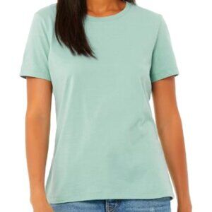 Everlane 100% Cotton Teal Crew Neck Short Sleeve T-Shirt Size Large NWOT